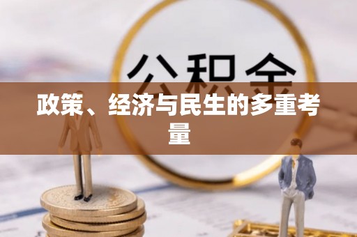 新房政策、经济与民生的多重考量