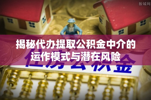 新房揭秘代办提取公积金中介的运作模式与潜在风险