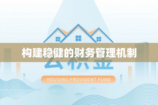 新房构建稳健的财务管理机制